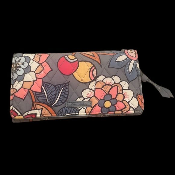 Vera Bradley Tropical Evening Wallet - Picture 1 of 7